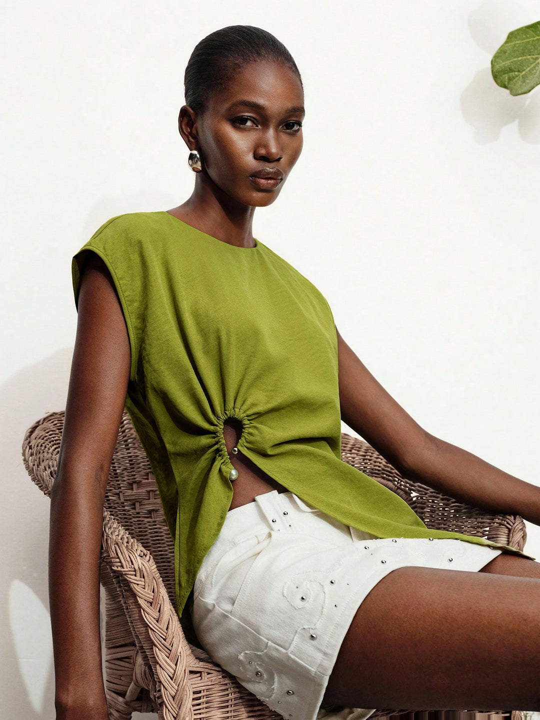 Tricou SHEIN, verde