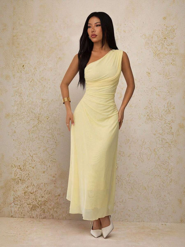 Rochie maxi SHEIN, galben