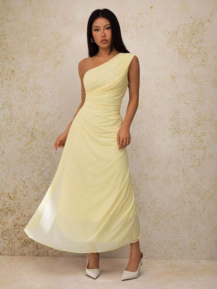 Rochie maxi SHEIN, galben