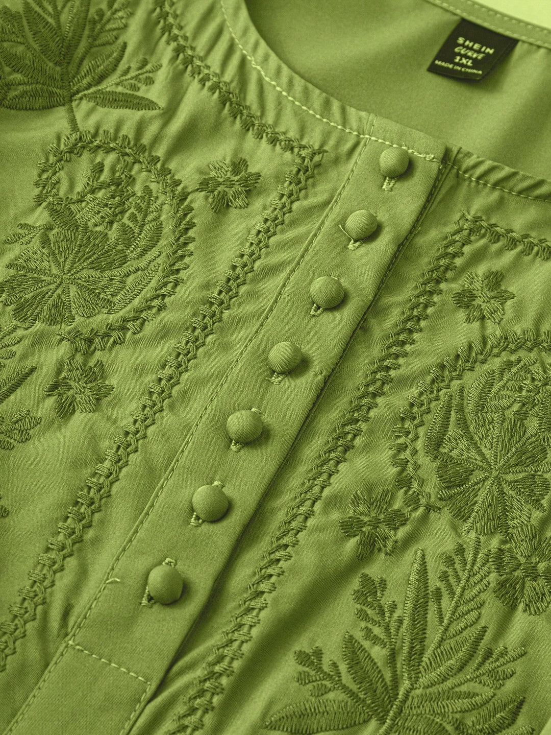 Bluză SHEIN, verde