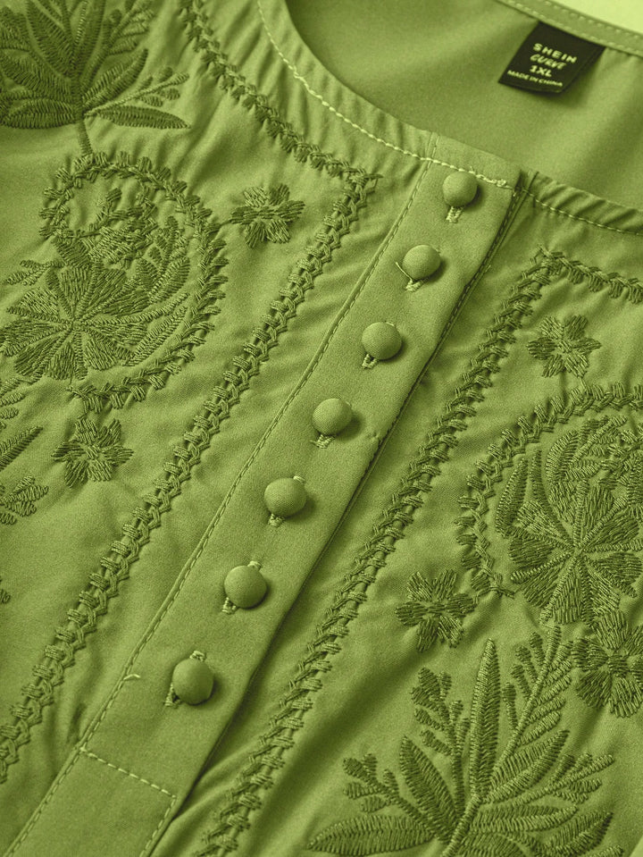 Bluză SHEIN, verde