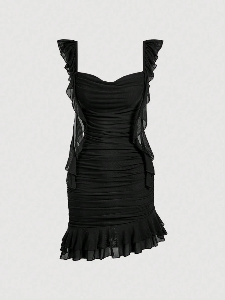 Rochie mini SHEIN, negru
