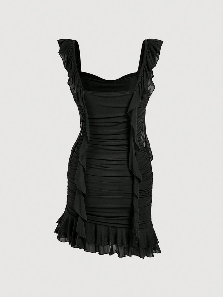 Rochie mini SHEIN, negru