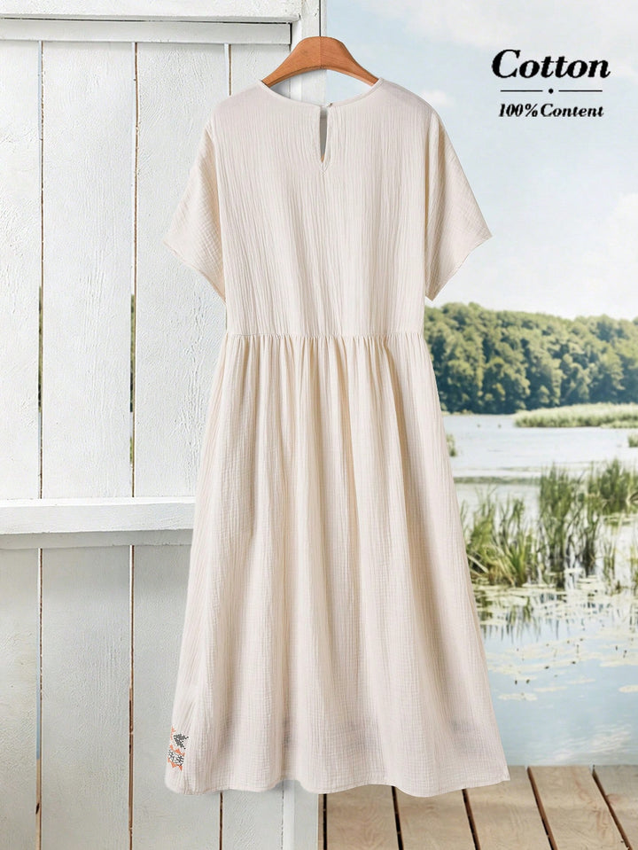Rochie maxi SHEIN, alb