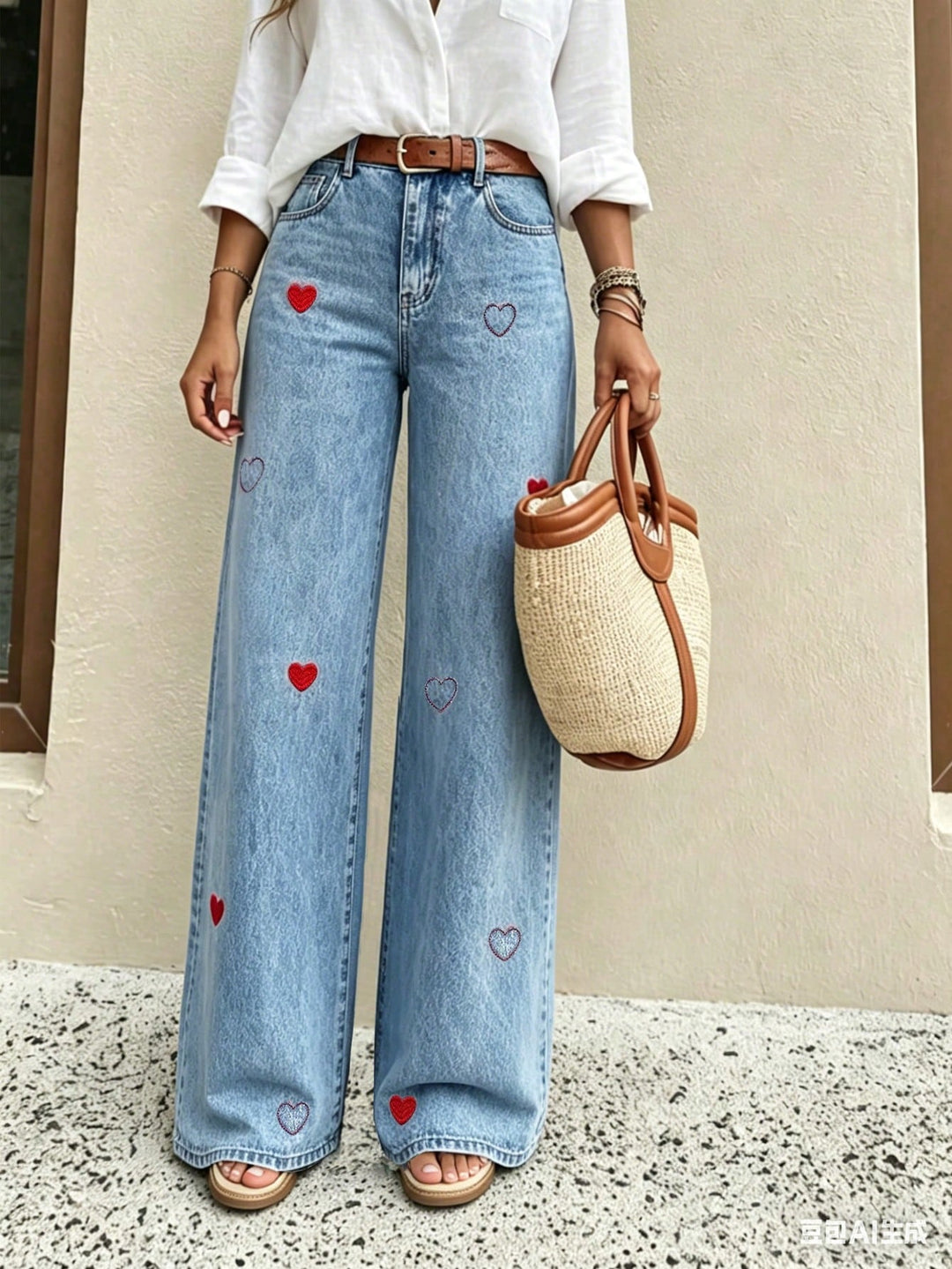 Jeans SHEIN, albastru