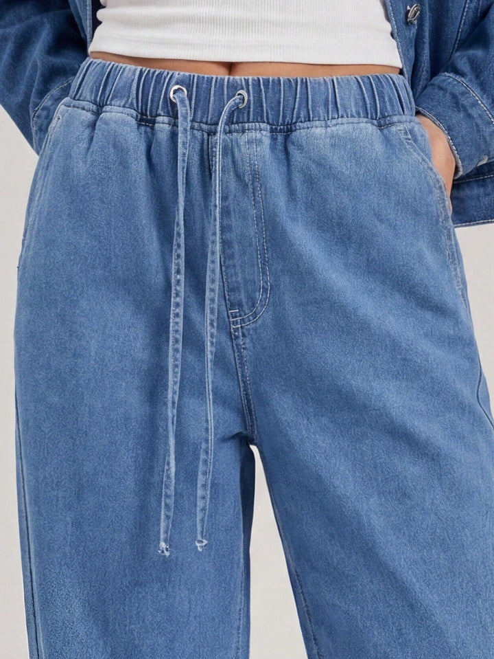 Jeans SHEIN, albastru