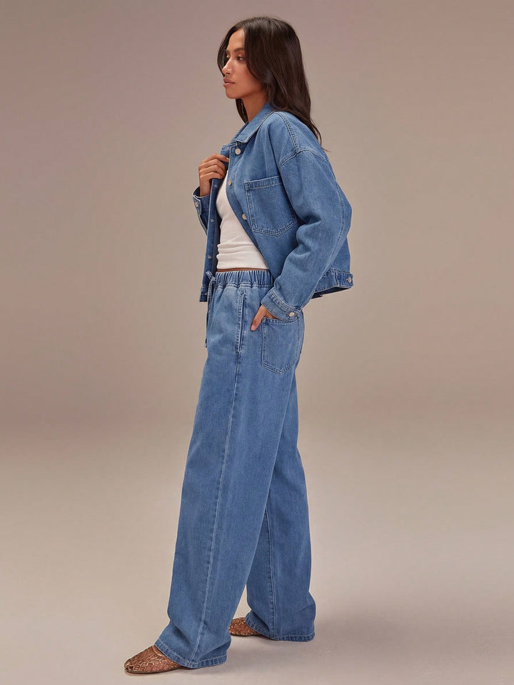 Jeans SHEIN, albastru