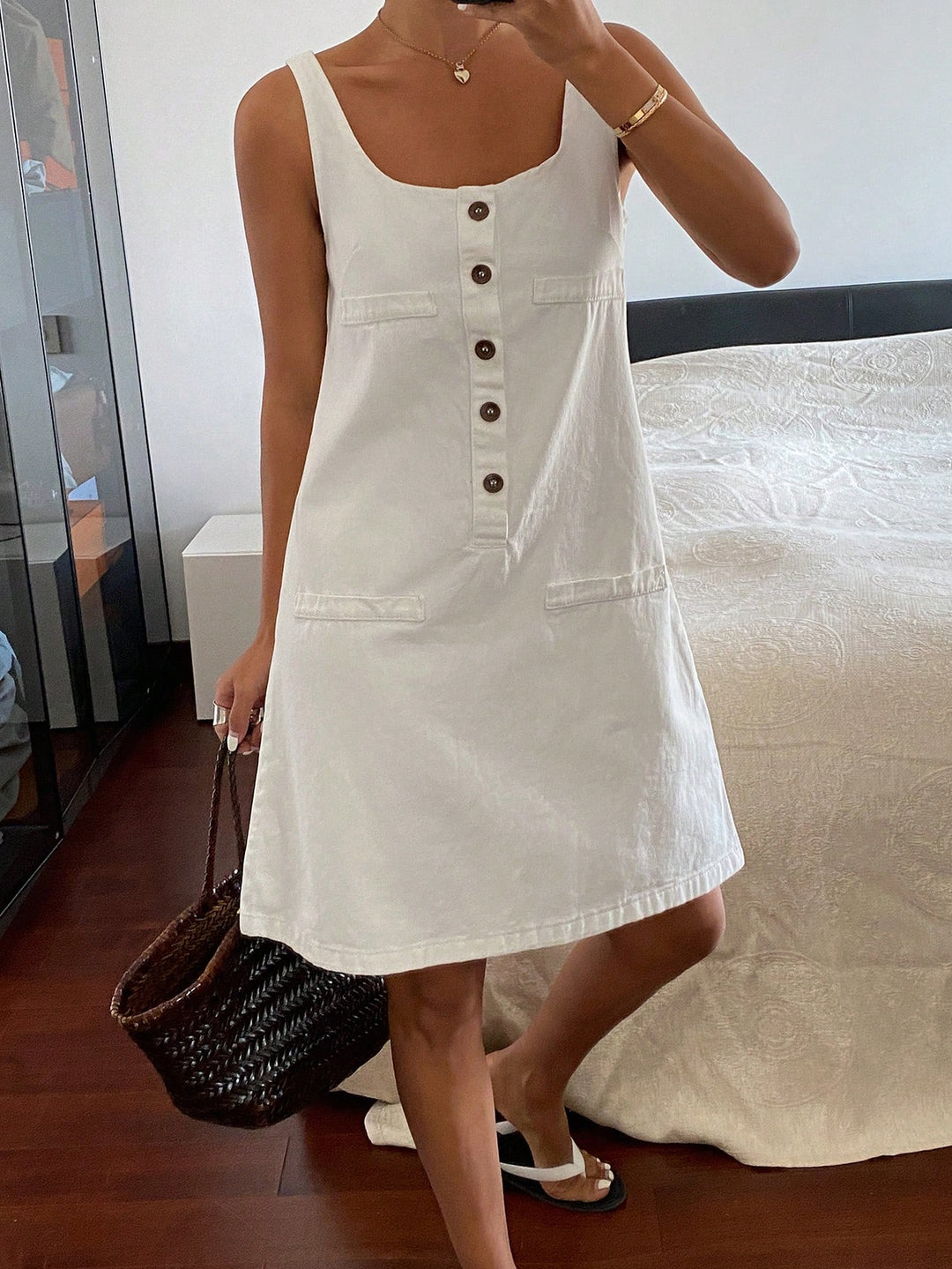 Rochie SHEIN, alb