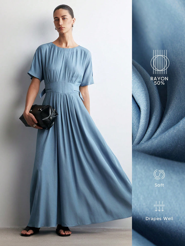 Rochie midi SHEIN, albastru
