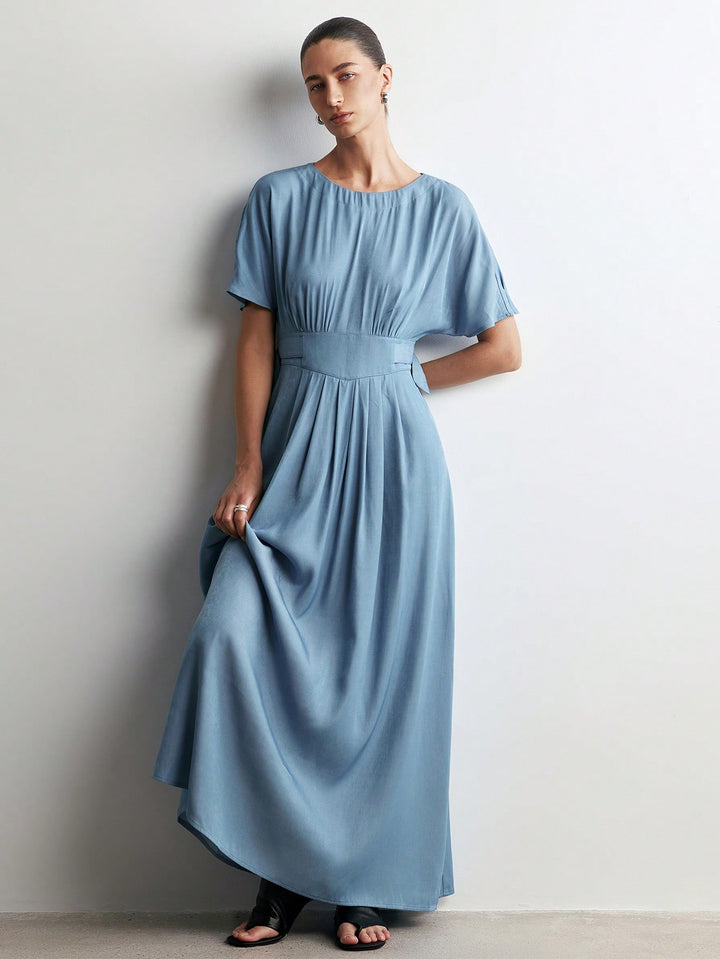 Rochie midi SHEIN, albastru