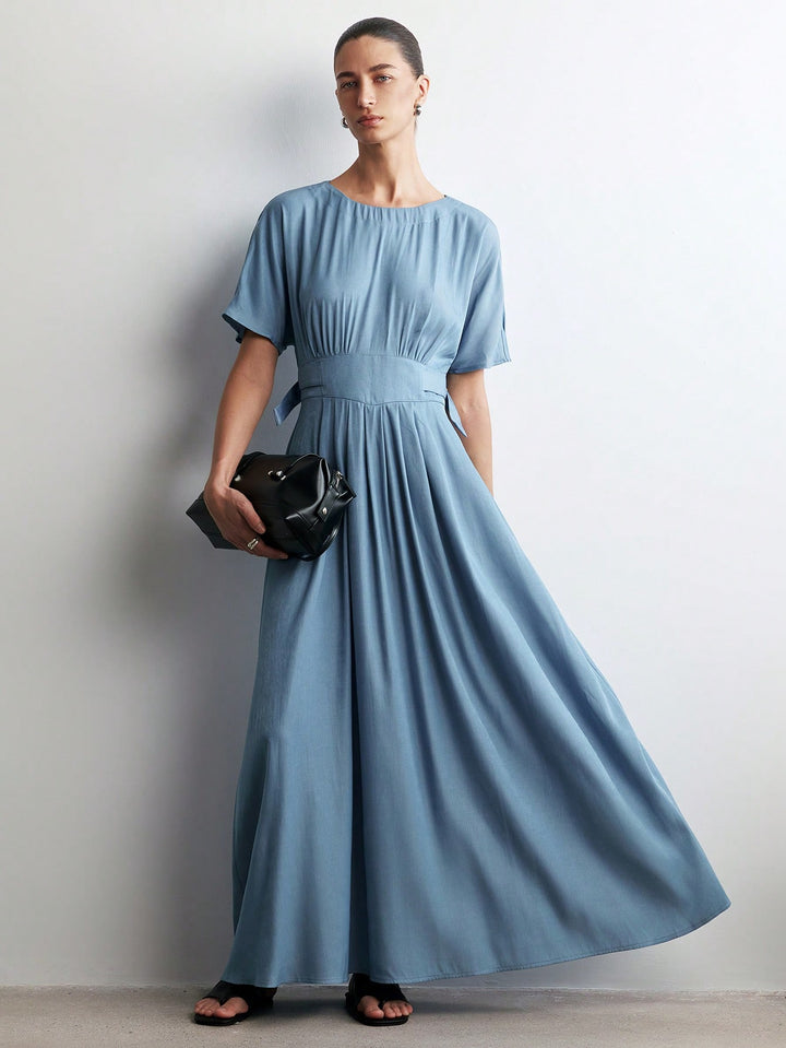 Rochie midi SHEIN, albastru