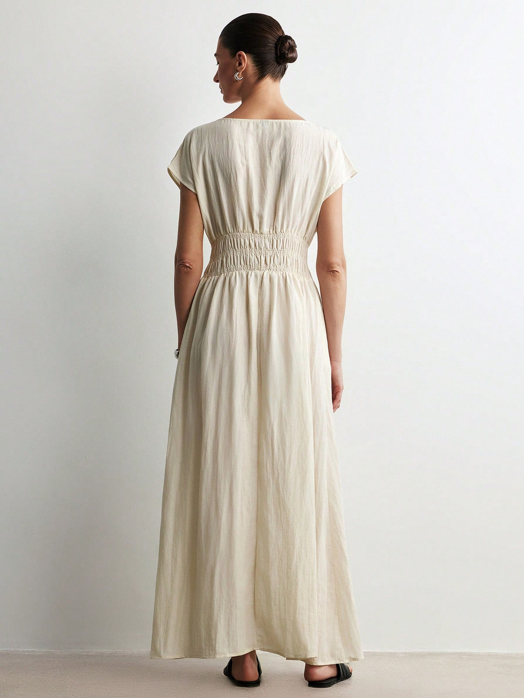 Rochie maxi SHEIN, portocaliu