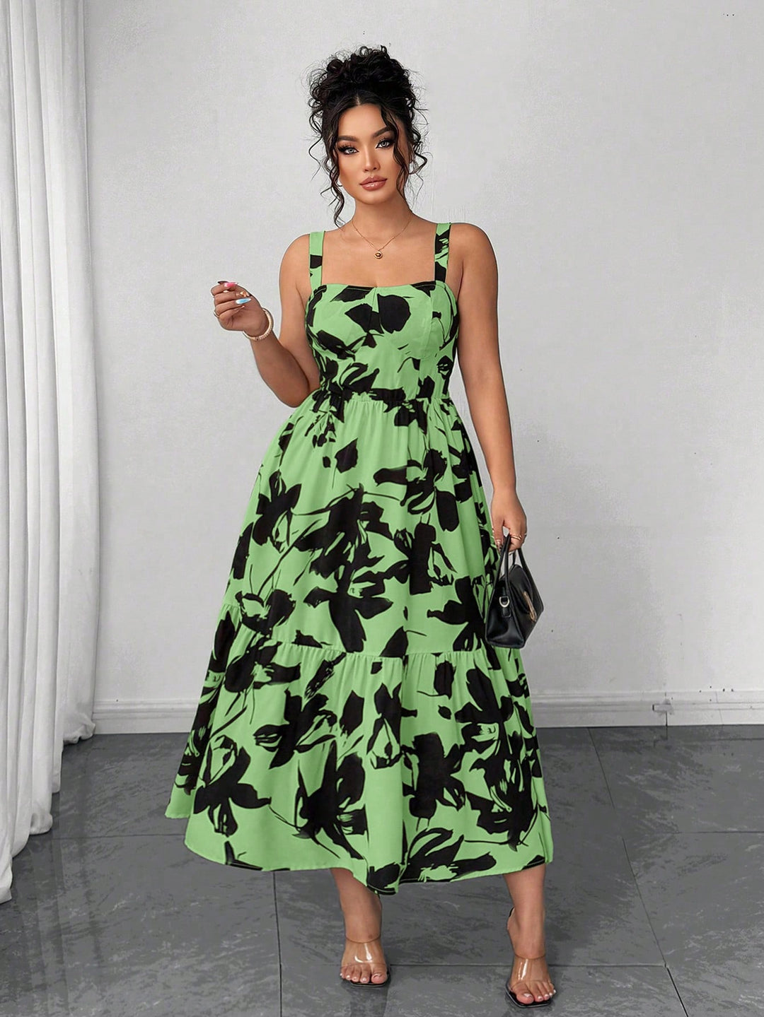 Rochie SHEIN, verde