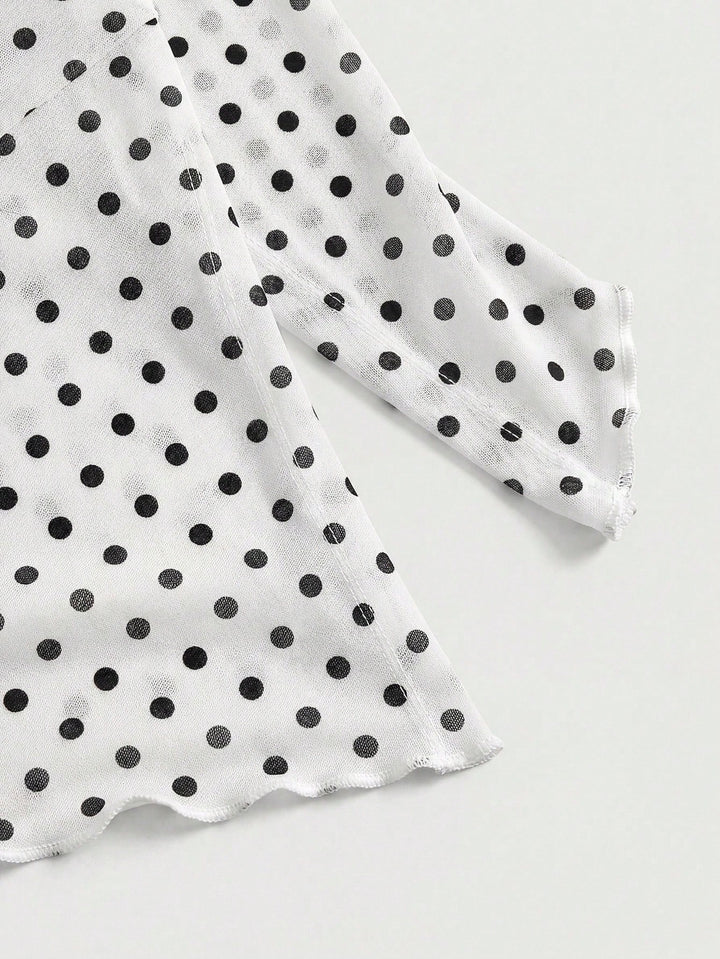 Top SHEIN, alb
