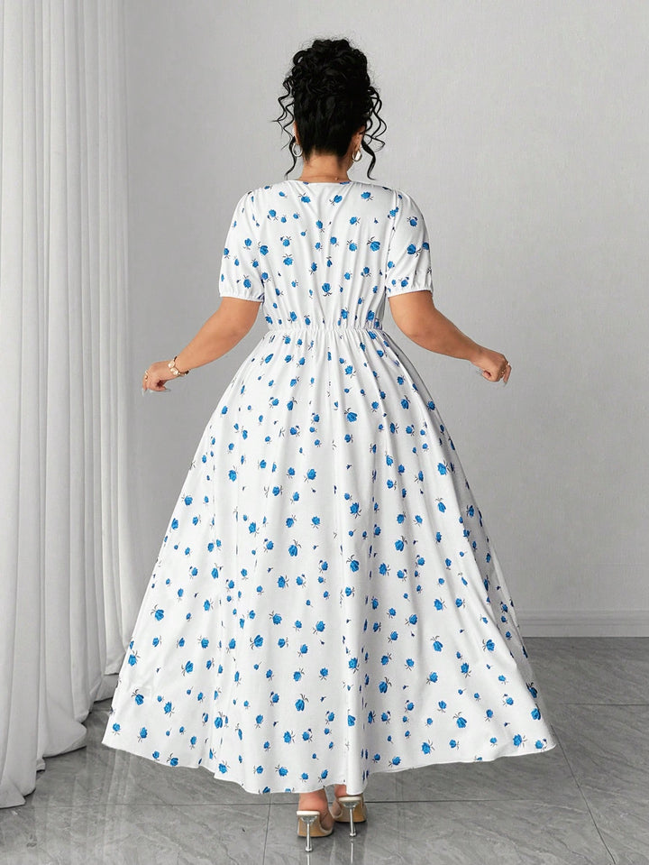 Rochie maxi SHEIN, alb