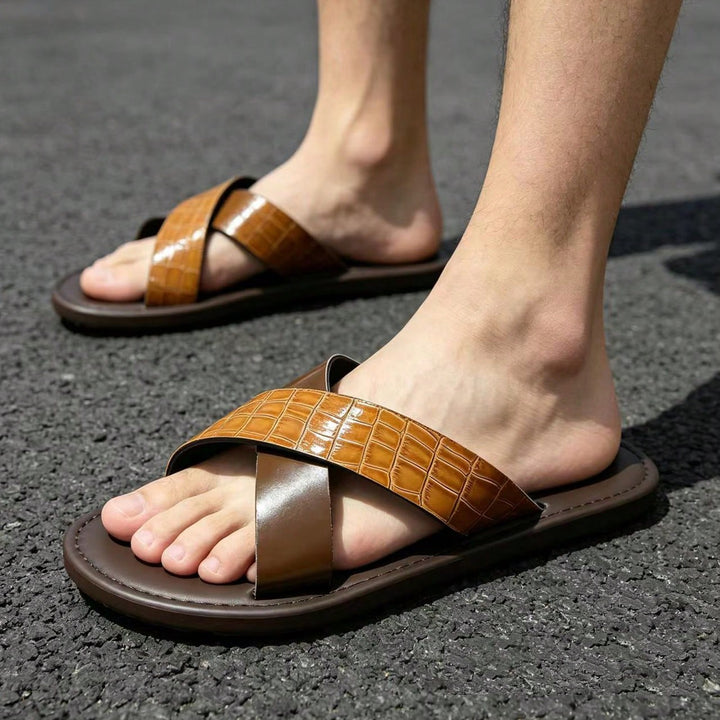 Papuci de casă SHEIN, kaki