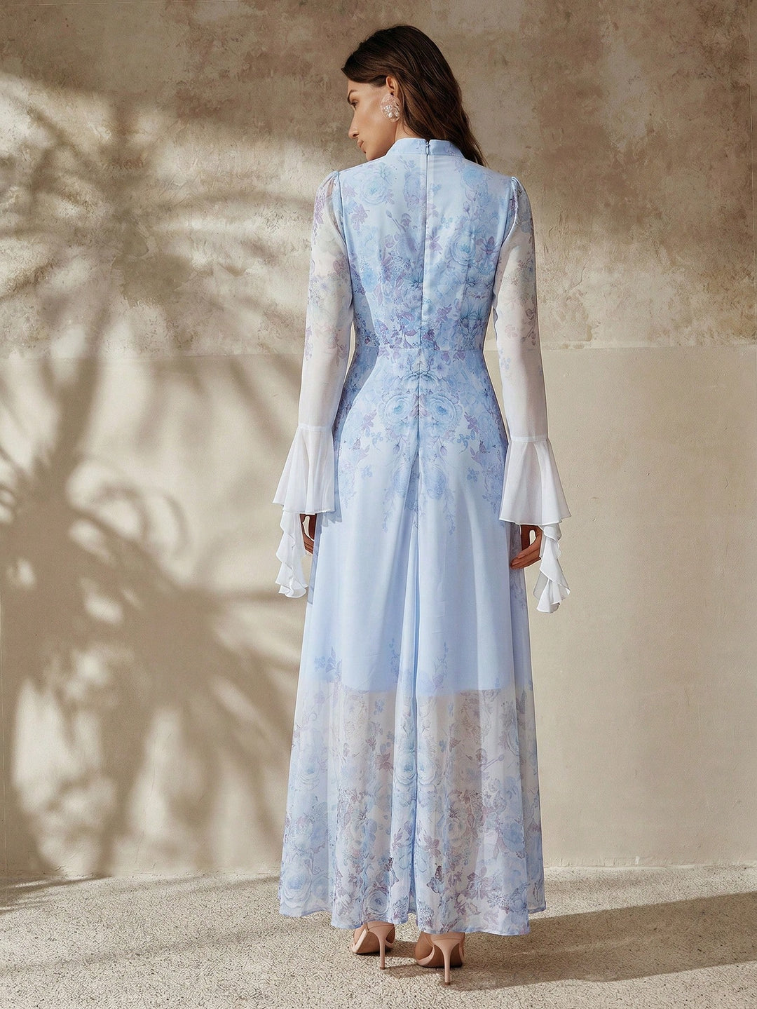 Rochie maxi SHEIN, albastru