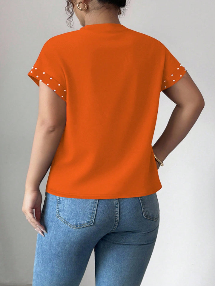 Tricou SHEIN, portocaliu