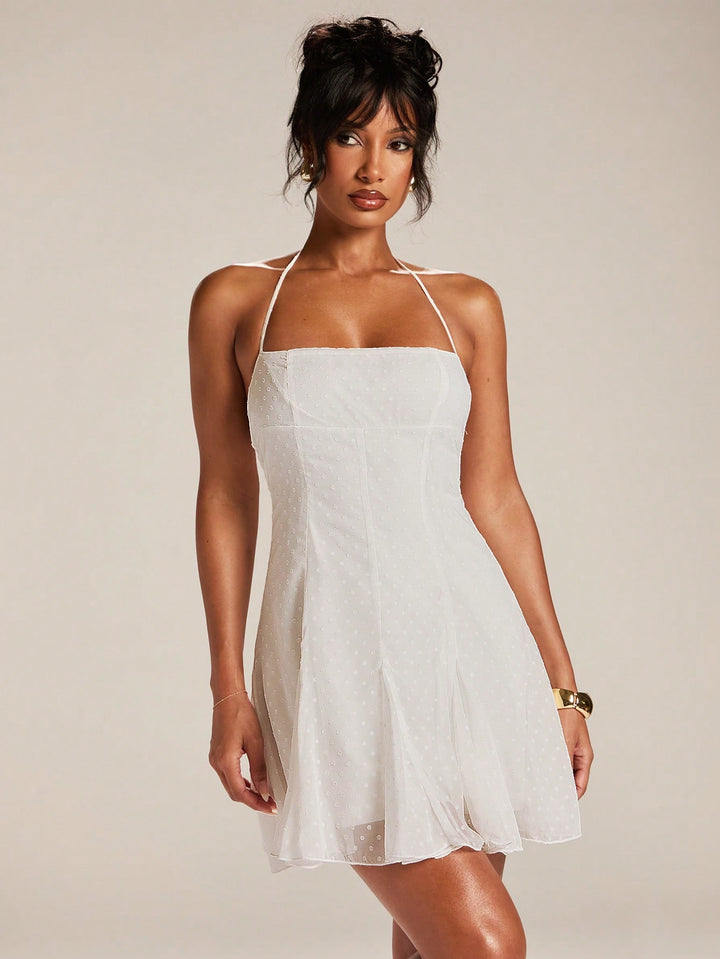 Rochie mini SHEIN, alb