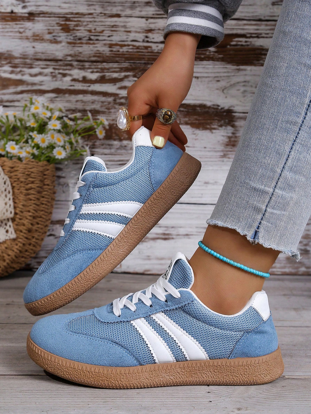Pantofi sport SHEIN, albastru