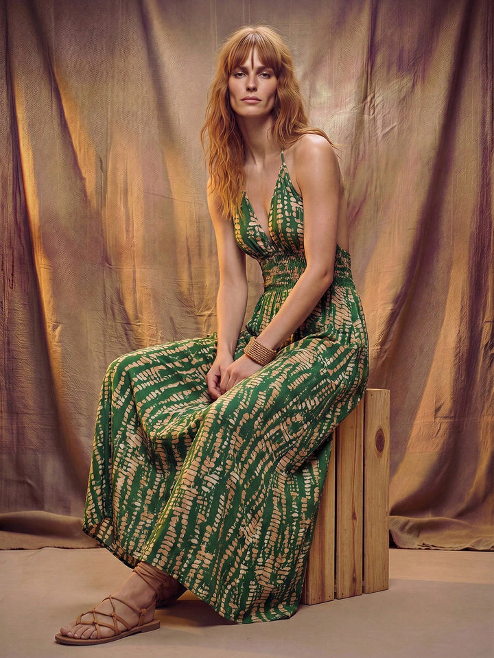 Rochie maxi SHEIN, mix culori