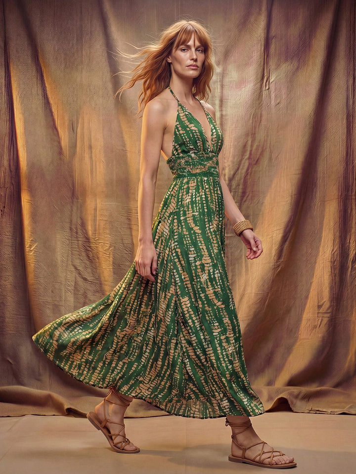 Rochie maxi SHEIN, mix culori