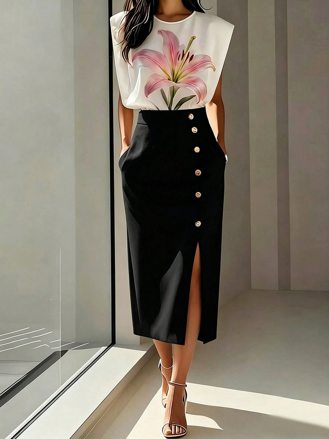 Compleu SHEIN, negru