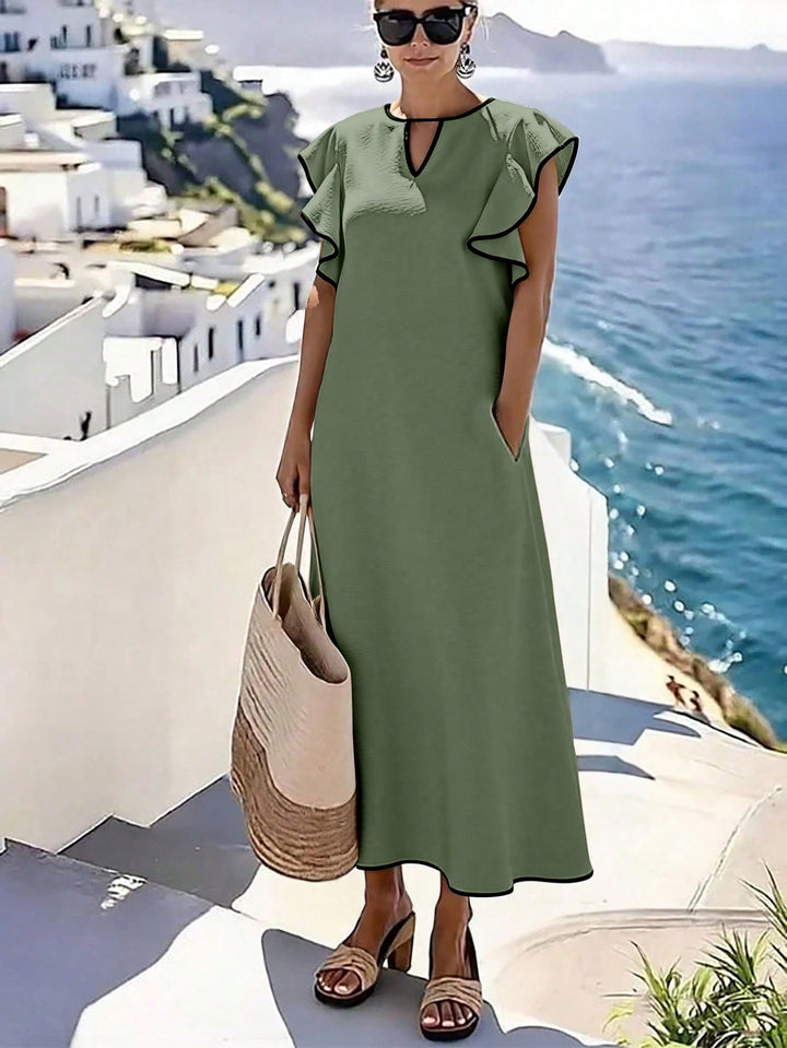 Rochie scurtă SHEIN, verde