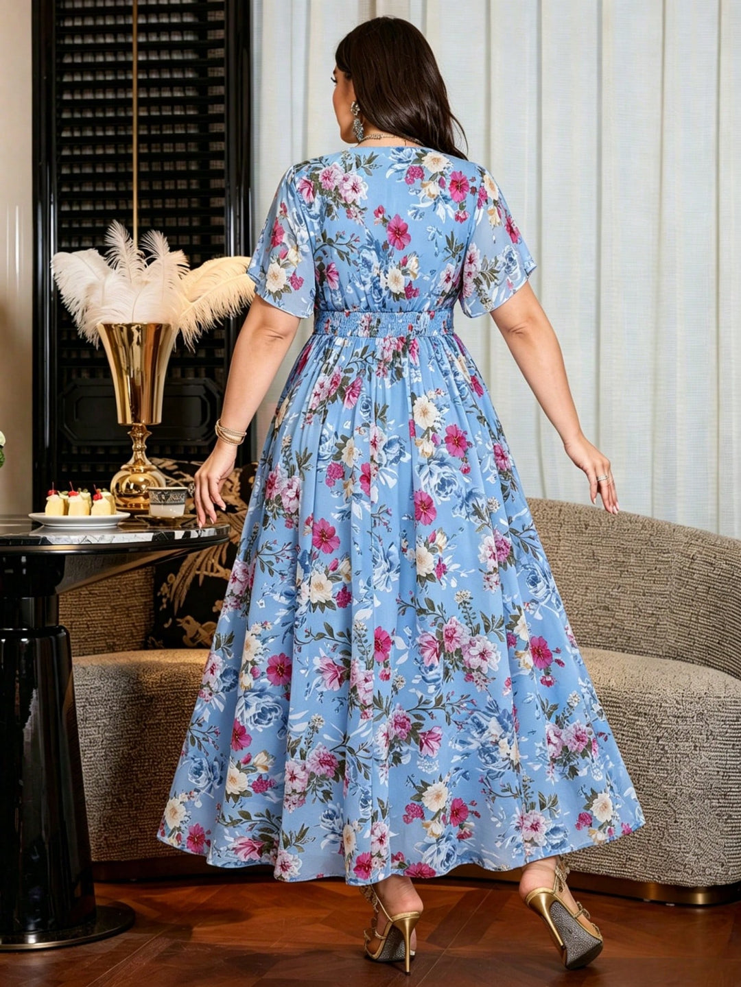 Rochie SHEIN, albastru