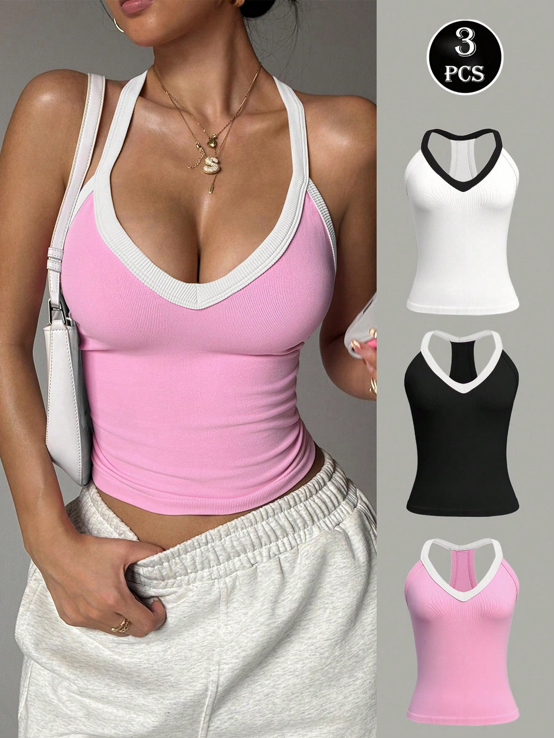 Tricou SHEIN, mix culori