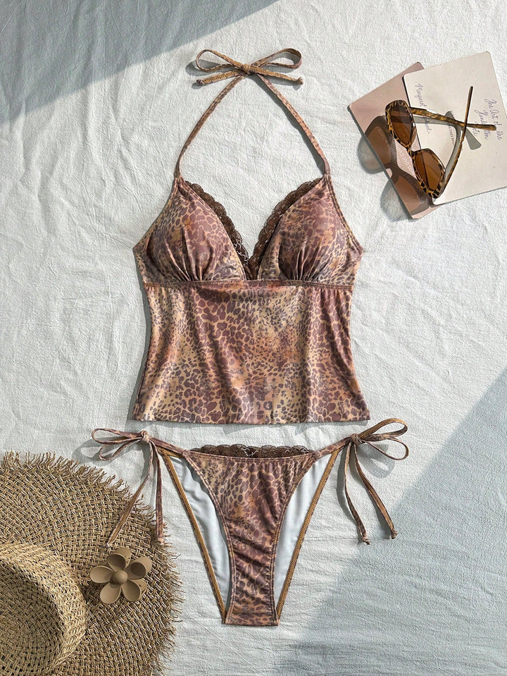 Costum de baie SHEIN, mix culori