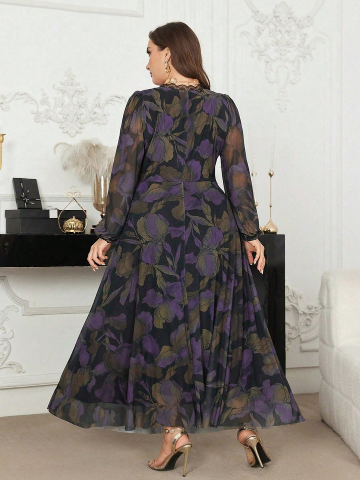 Rochie maxi SHEIN, mix culori