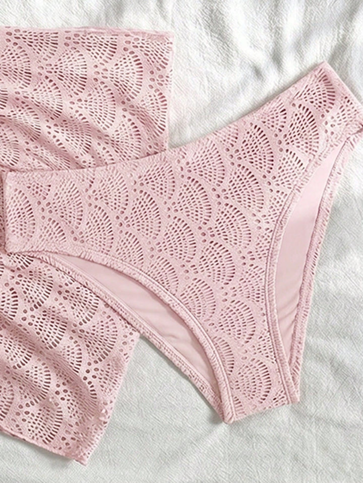 Set bikini SHEIN, roz