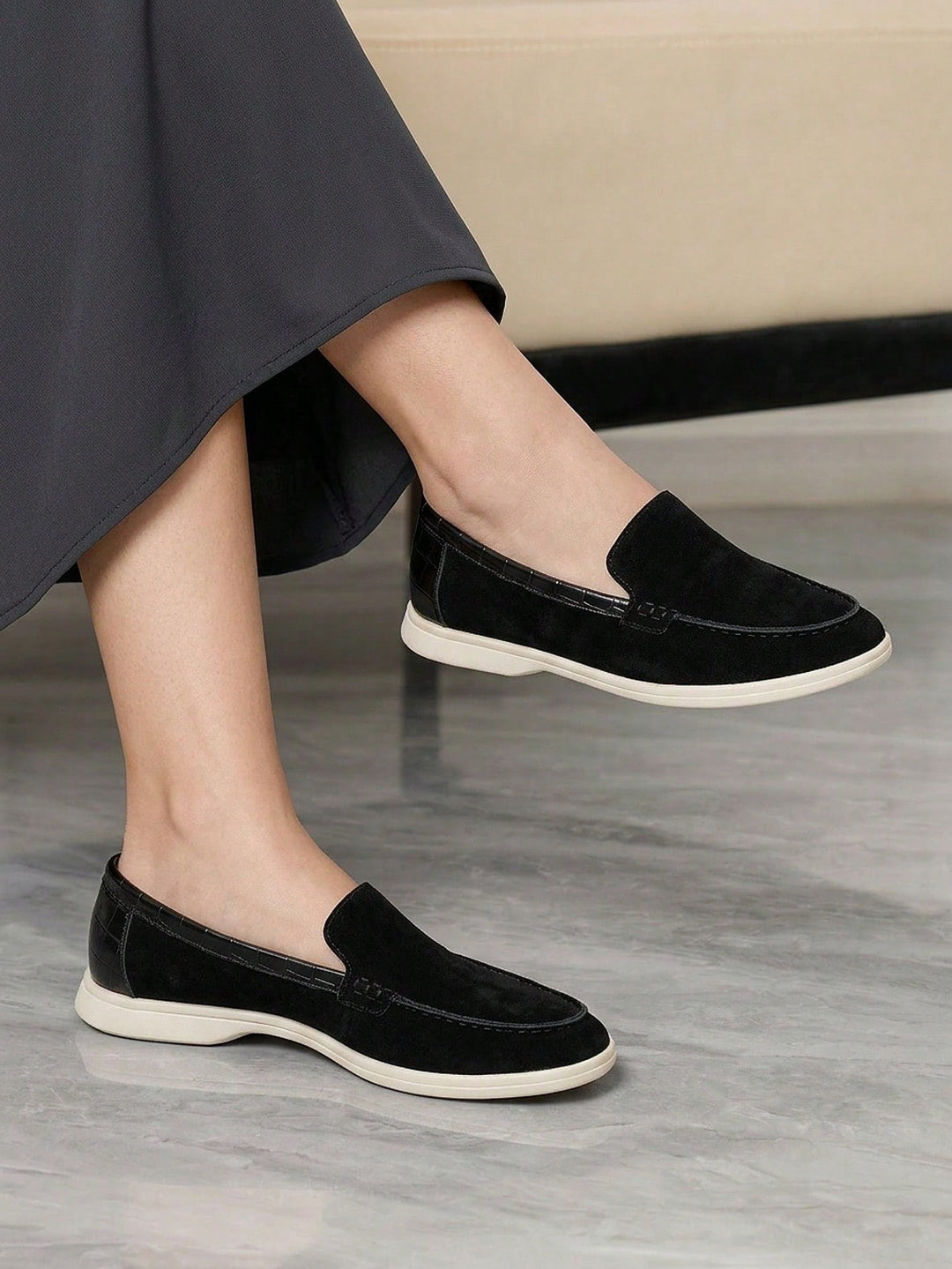 Balerini SHEIN, negru