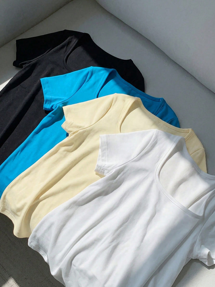 Tricou SHEIN, mix culori