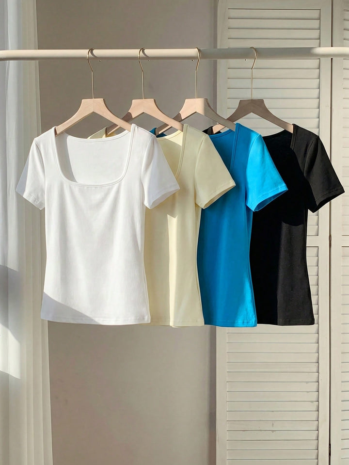 Tricou SHEIN, mix culori