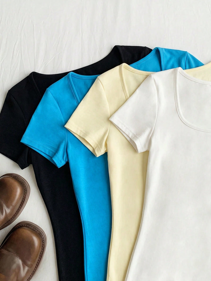 Tricou SHEIN, mix culori