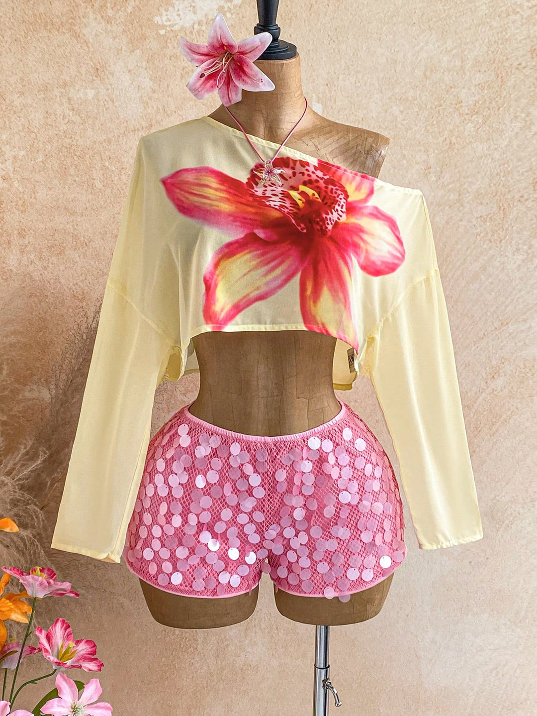 Compleu SHEIN, mix culori