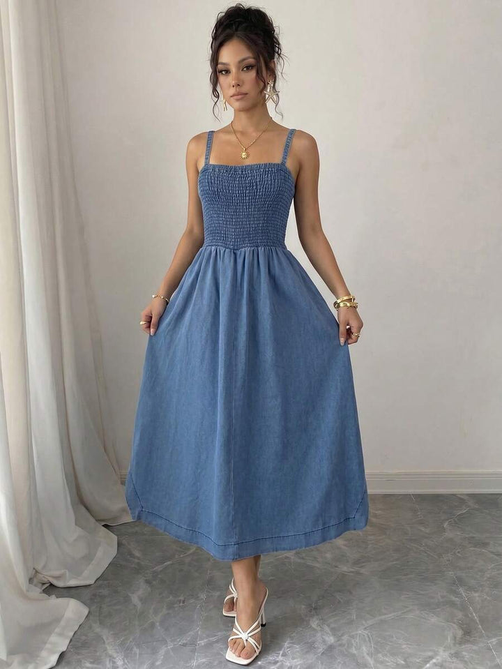 Rochie midi SHEIN, albastru