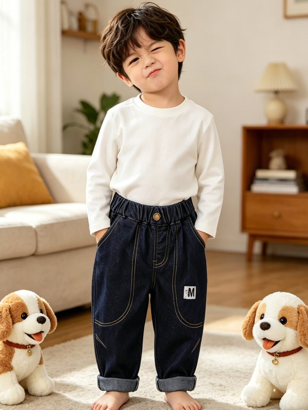 Jeans SHEIN, albastru