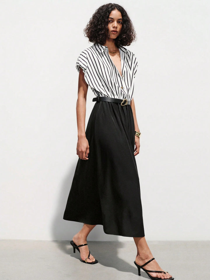 Rochie maxi SHEIN, negru