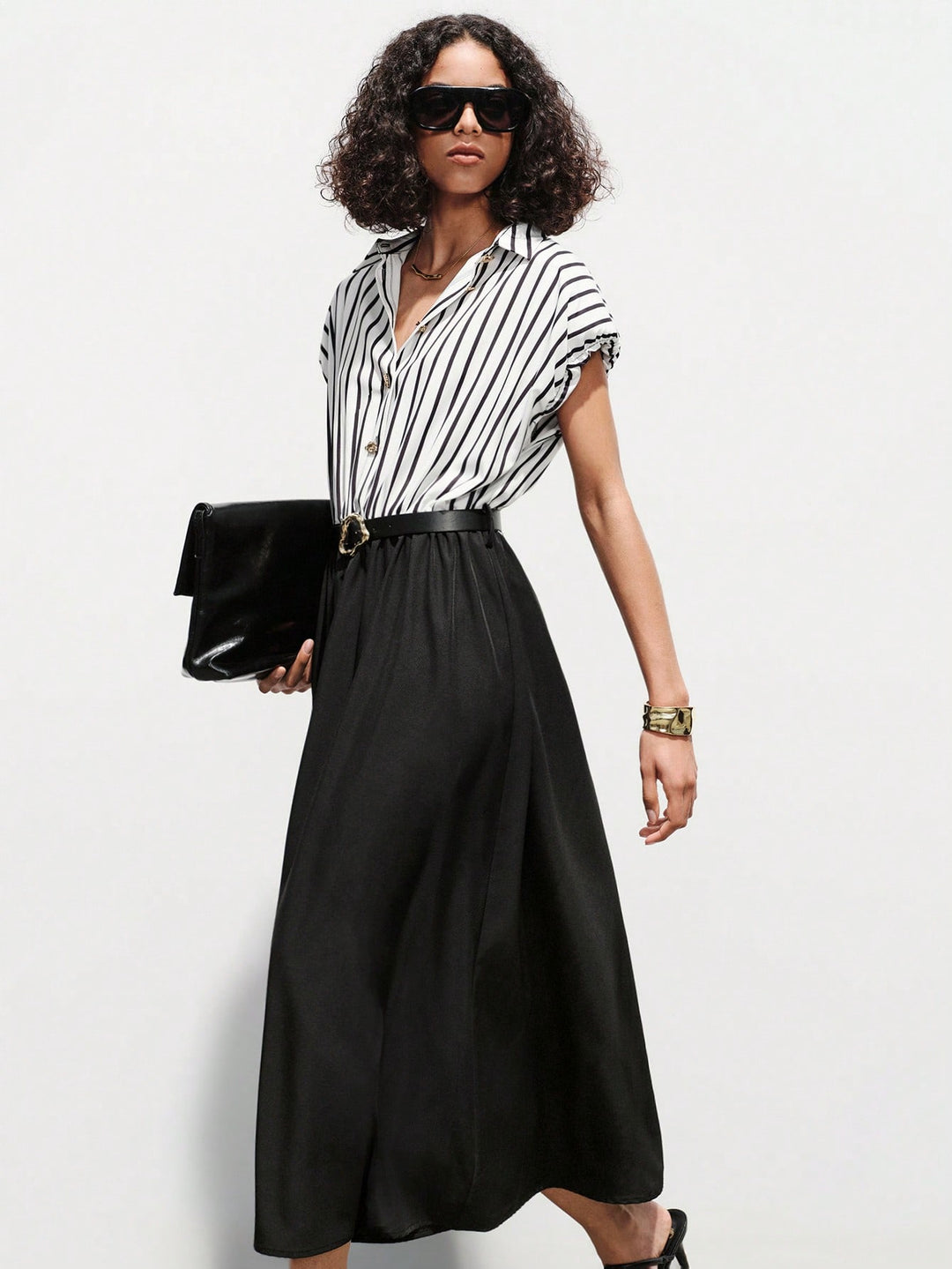 Rochie maxi SHEIN, negru