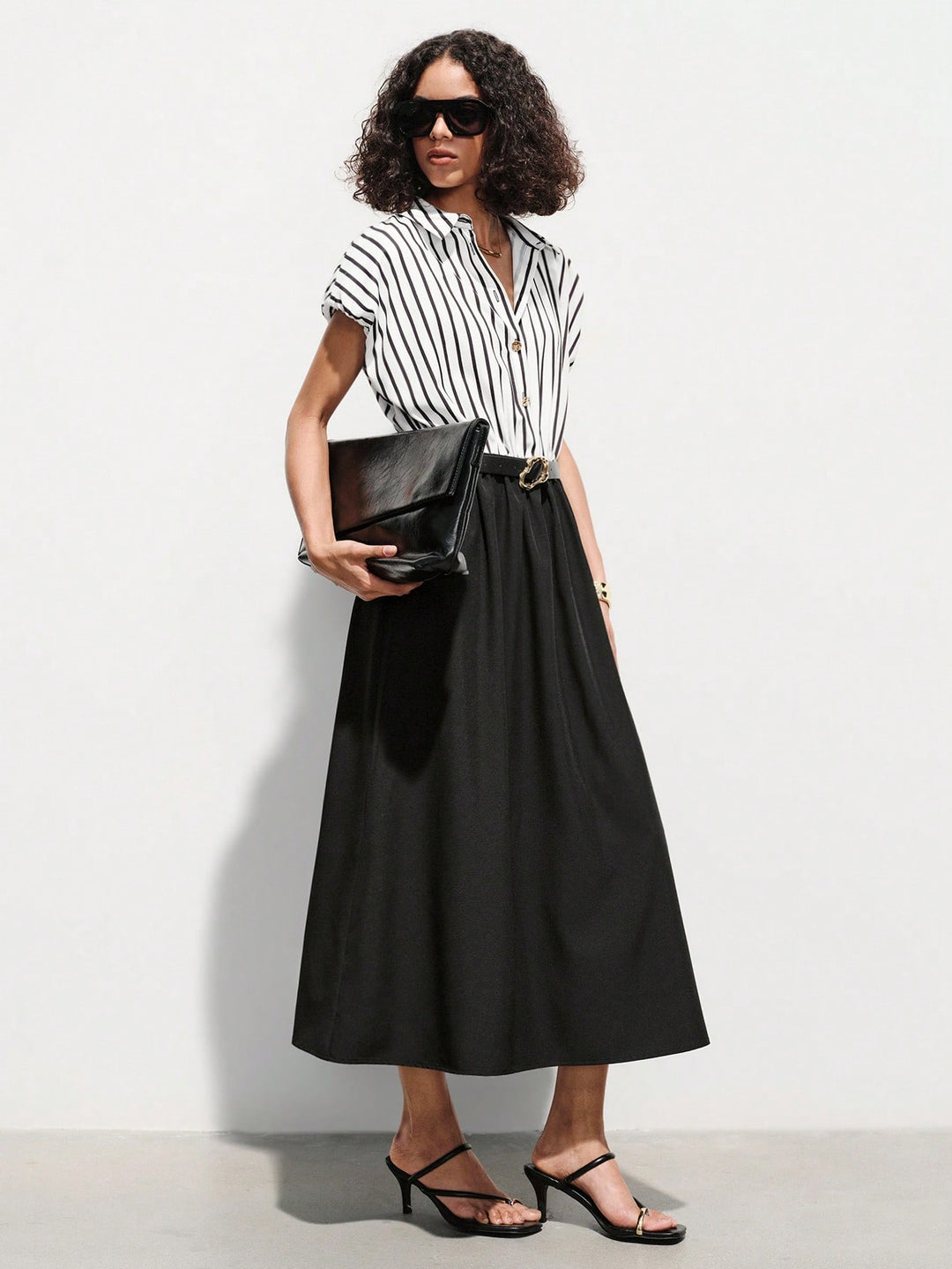 Rochie maxi SHEIN, negru
