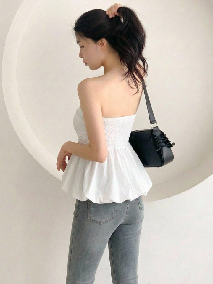 Top SHEIN, alb