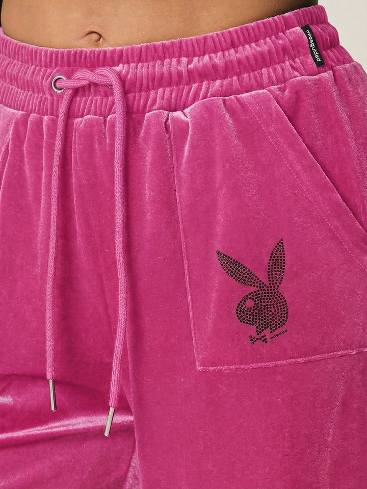 Pantaloni SHEIN, roz