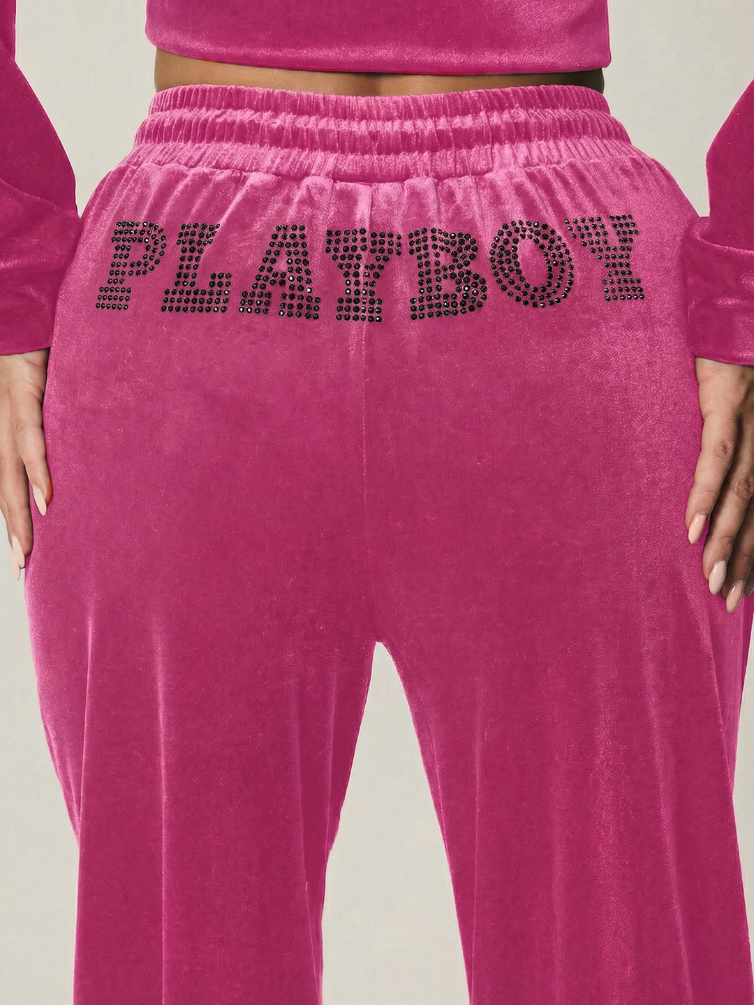 Pantaloni SHEIN, roz