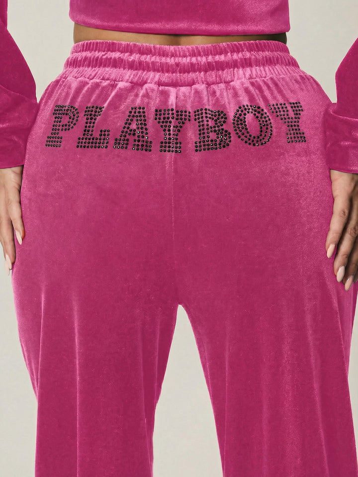 Pantaloni SHEIN, roz