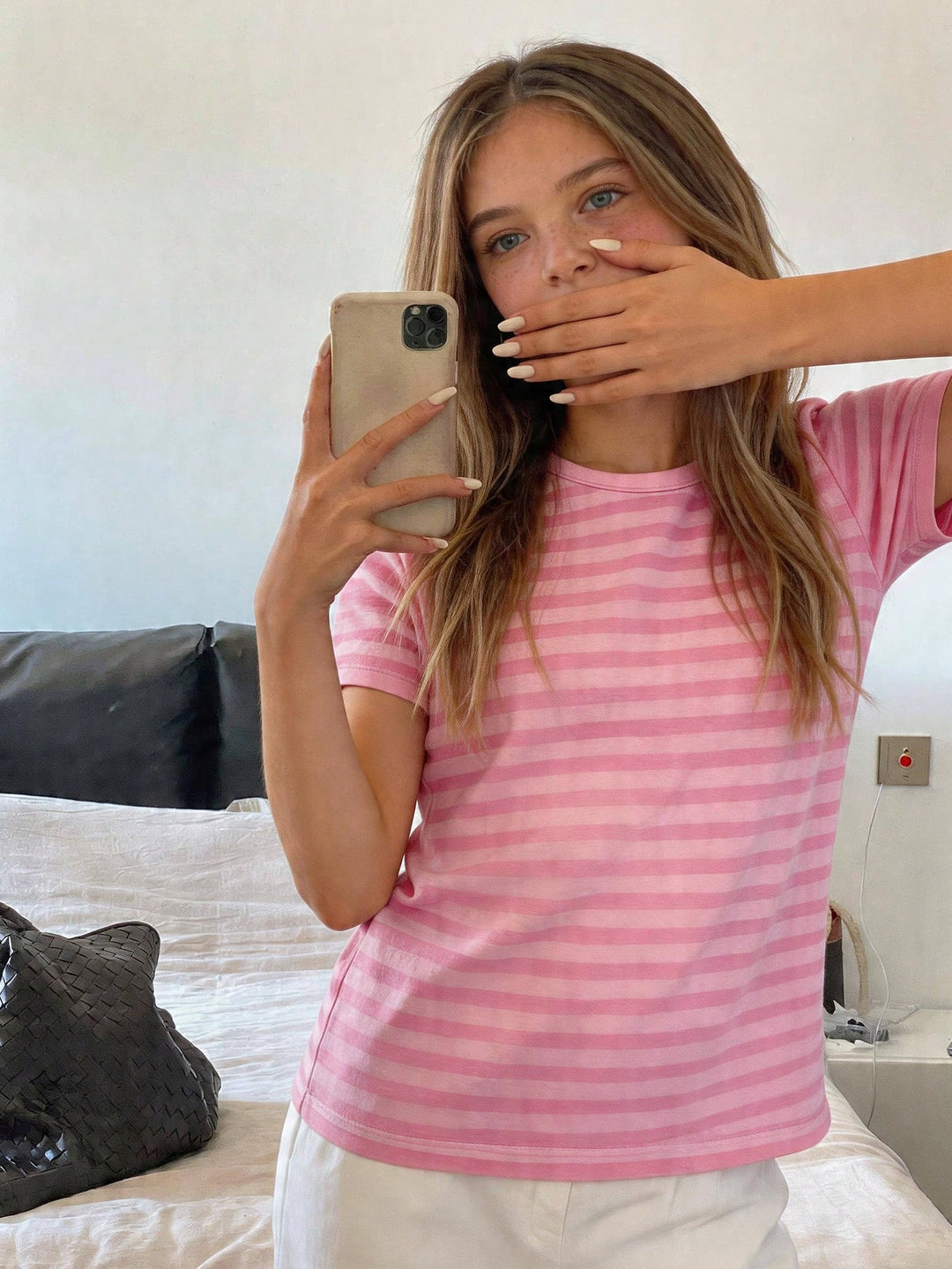 Tricou SHEIN, roz