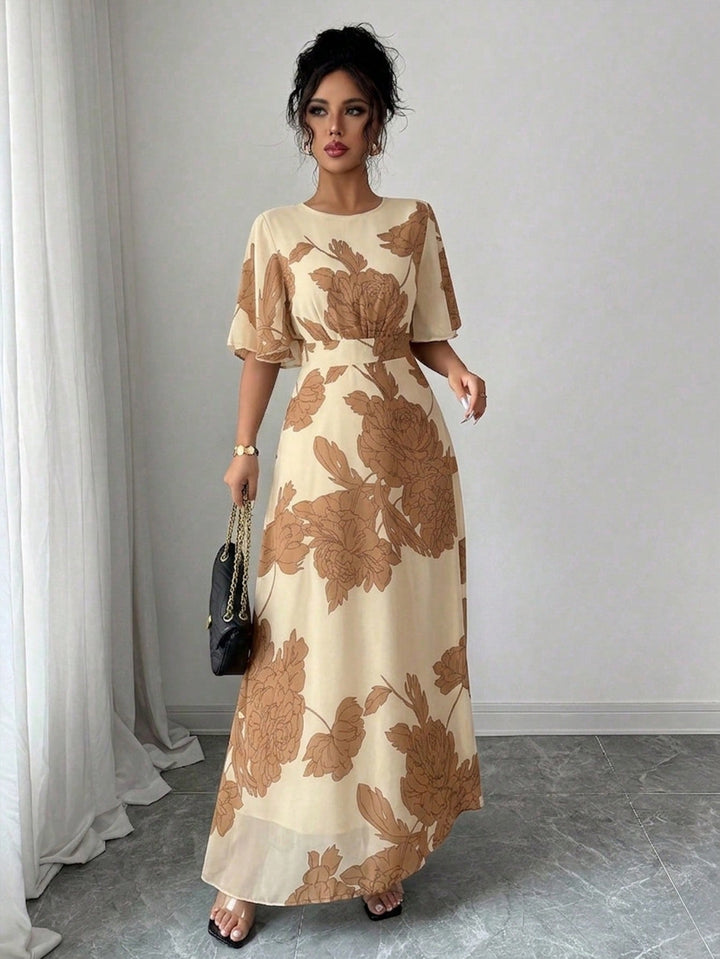 Rochie maxi SHEIN, mix culori