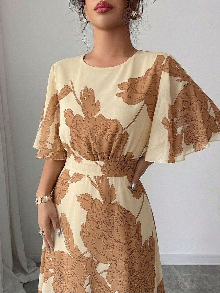 Rochie maxi SHEIN, mix culori